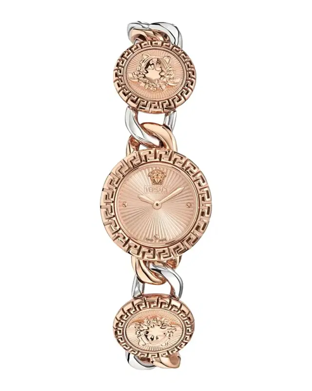 La Greca 28mm IP Rose Gold Two-Tone Bracelet Watch La Greca 28mm IP Rose Gold Two-Tone Bracelet Watch