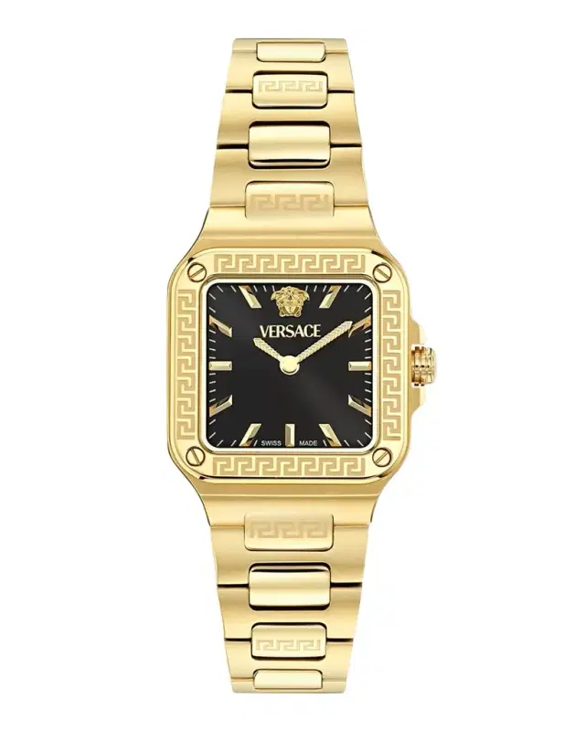 Men's Greca Edge 30x30mm IP Yellow Gold Bracelet Watch Men's Greca Edge 30x30mm IP Yellow Gold Bracelet Watch