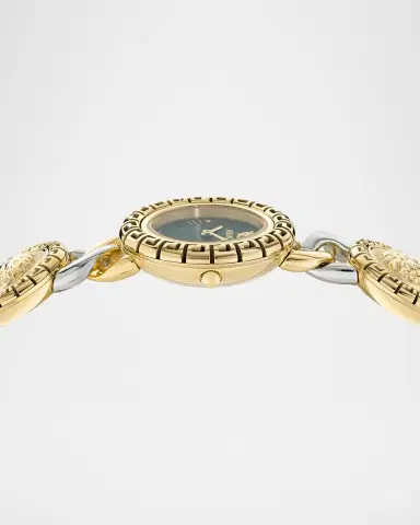 Versace La Greca 28mm Two-Tone Bracelet Watch | Thumbnail 3 Versace La Greca 28mm Two-Tone Bracelet Watch | Thumbnail 3