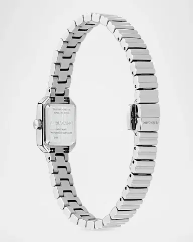 Ferragamo Crystal Petite 15x20mm Stainless Steel Bracelet Watch | Thumbnail 3 Ferragamo Crystal Petite 15x20mm Stainless Steel Bracelet Watch | Thumbnail 3