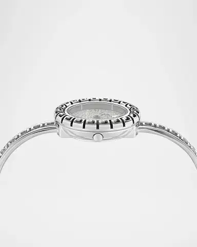 Versace Greca Pendant Diamond 28mm Stainless Steel Bracelet Watch | Thumbnail 3 Versace Greca Pendant Diamond 28mm Stainless Steel Bracelet Watch | Thumbnail 3