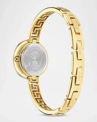 Versace Medusa Eclipse 28mm IP Yellow Gold Bracelet Watch | Thumbnail 4 Versace Medusa Eclipse 28mm IP Yellow Gold Bracelet Watch | Thumbnail 4