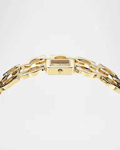 Ferragamo Double Gancini Catwalk IP Yellow Goldtone Stainless Steel Watch/19MM x 19MM | Thumbnail 4 Ferragamo Double Gancini Catwalk IP Yellow Goldtone Stainless Steel Watch/19MM x 19MM | Thumbnail 4
