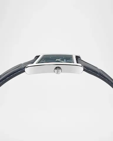 Ferragamo Men's Asymetrique 75x115 Leather-Strap Watch | Thumbnail 4 Ferragamo Men's Asymetrique 75x115 Leather-Strap Watch | Thumbnail 4