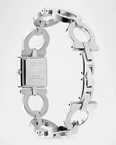 Ferragamo Double Gancini 19mm Stainless Steel Bracelet Watch | Thumbnail 3 Ferragamo Double Gancini 19mm Stainless Steel Bracelet Watch | Thumbnail 3