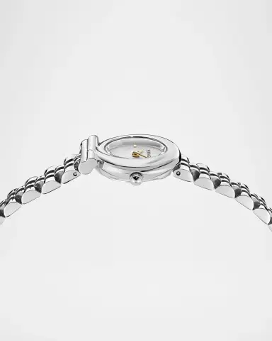 Ferragamo Gancini Twisted 23mm Stainless Steel Bracelet Watch | Thumbnail 4 Ferragamo Gancini Twisted 23mm Stainless Steel Bracelet Watch | Thumbnail 4