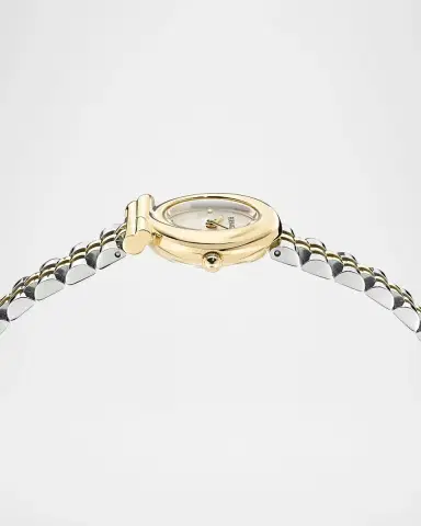 Ferragamo Gancini Twisted 23mm Two-Tone Bracelet Watch | Thumbnail 4 Ferragamo Gancini Twisted 23mm Two-Tone Bracelet Watch | Thumbnail 4
