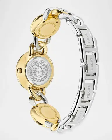 Versace La Greca 28mm Two-Tone Bracelet Watch | Thumbnail 4 Versace La Greca 28mm Two-Tone Bracelet Watch | Thumbnail 4