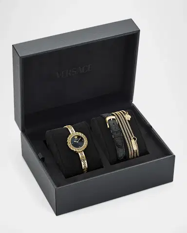 Versace Greca Pendant 28mm Watch Box Set | Thumbnail 5 Versace Greca Pendant 28mm Watch Box Set | Thumbnail 5