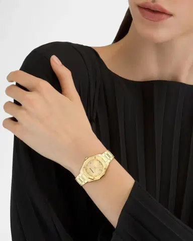 Ferragamo Edge IP Yellow Gold 28MM Bracelet Watch | Thumbnail 2 Ferragamo Edge IP Yellow Gold 28MM Bracelet Watch | Thumbnail 2