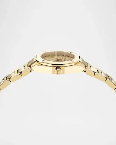 Ferragamo Edge IP Yellow Gold 28MM Bracelet Watch | Thumbnail 4 Ferragamo Edge IP Yellow Gold 28MM Bracelet Watch | Thumbnail 4
