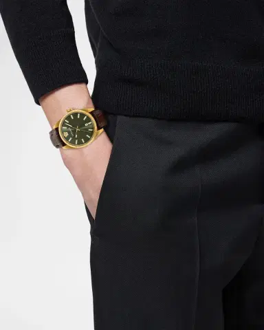 Versace Millenyium 40mm Leather-Strap Watch | Thumbnail 2 Versace Millenyium 40mm Leather-Strap Watch | Thumbnail 2