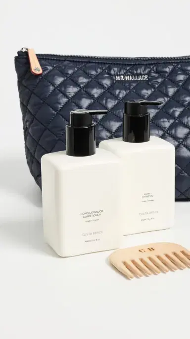 MZ Wallace Large Zoey Cosmetic Case | Thumbnail 4 MZ Wallace Large Zoey Cosmetic Case | Thumbnail 4