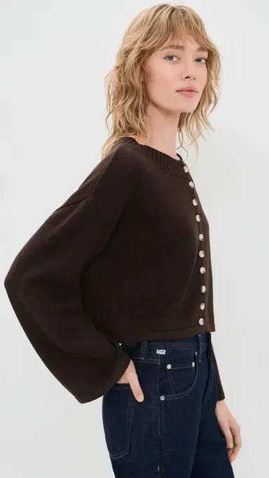 VRG GRL Tori Knit Cardigan | Thumbnail 4 VRG GRL Tori Knit Cardigan | Thumbnail 4