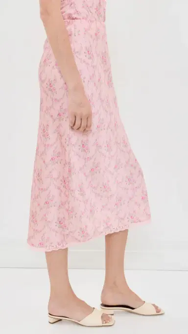 LoveShackFancy Castle Skirt | Thumbnail 4 LoveShackFancy Castle Skirt | Thumbnail 4