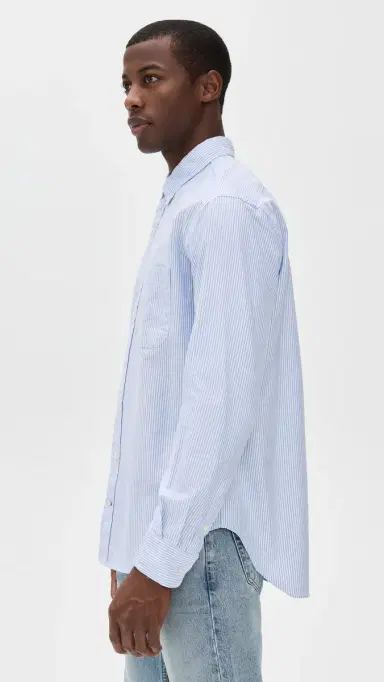 Gitman Vintage Striped Classic Oxford Shirt | Thumbnail 4 Gitman Vintage Striped Classic Oxford Shirt | Thumbnail 4