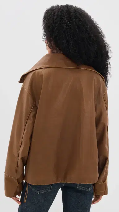 LIONESS Shoreline Funnel Neck Jacket | Thumbnail 3 LIONESS Shoreline Funnel Neck Jacket | Thumbnail 3