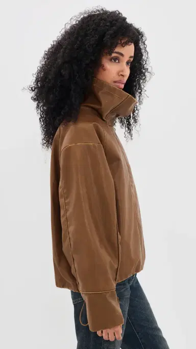 LIONESS Shoreline Funnel Neck Jacket | Thumbnail 4 LIONESS Shoreline Funnel Neck Jacket | Thumbnail 4