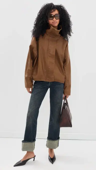 LIONESS Shoreline Funnel Neck Jacket | Thumbnail 5 LIONESS Shoreline Funnel Neck Jacket | Thumbnail 5