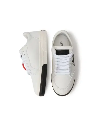 Off-White Vulcanized Low Leather Sneakers | Thumbnail 3 Off-White Vulcanized Low Leather Sneakers | Thumbnail 3