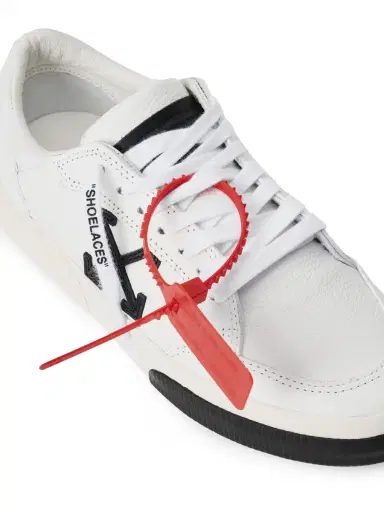 Off-White Vulcanized Low Leather Sneakers | Thumbnail 5 Off-White Vulcanized Low Leather Sneakers | Thumbnail 5