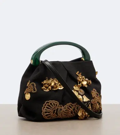 Dries Van Noten Small embellished top-handle bag | Thumbnail 3 Dries Van Noten Small embellished top-handle bag | Thumbnail 3