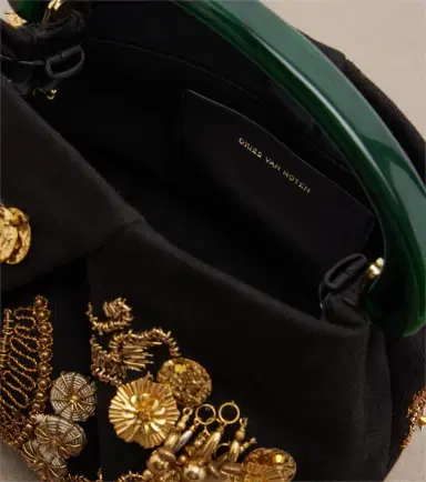 Dries Van Noten Small embellished top-handle bag | Thumbnail 4 Dries Van Noten Small embellished top-handle bag | Thumbnail 4