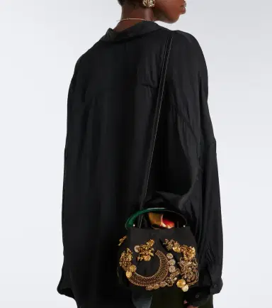 Dries Van Noten Small embellished top-handle bag | Thumbnail 5 Dries Van Noten Small embellished top-handle bag | Thumbnail 5