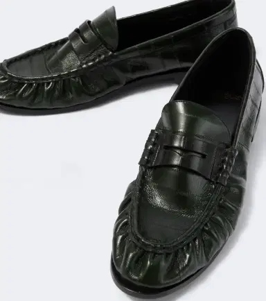 Saint Laurent Le Loafer eel leather loafers | Thumbnail 3 Saint Laurent Le Loafer eel leather loafers | Thumbnail 3