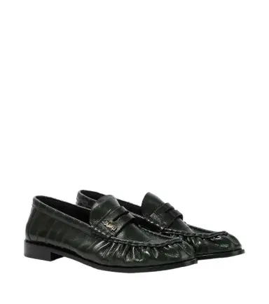 Saint Laurent Le Loafer eel leather loafers | Thumbnail 1 Saint Laurent Le Loafer eel leather loafers | Thumbnail 1