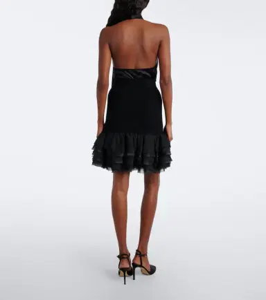 Nina Ricci Ruffled wool and cashmere miniskirt | Thumbnail 4 Nina Ricci Ruffled wool and cashmere miniskirt | Thumbnail 4