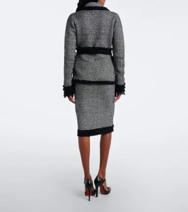 Nina Ricci Wool-blend tweed pencil skirt | Thumbnail 6 Nina Ricci Wool-blend tweed pencil skirt | Thumbnail 6