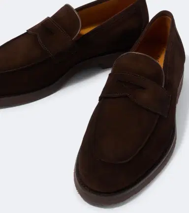 Magnanni Cervan Penny suede penny loafers | Thumbnail 4 Magnanni Cervan Penny suede penny loafers | Thumbnail 4