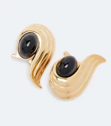 Ferragamo Embellished clip-on earrings | Thumbnail 4 Ferragamo Embellished clip-on earrings | Thumbnail 4