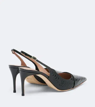 Malone Souliers Schiffer patent leather slingback pumps | Thumbnail 3 Malone Souliers Schiffer patent leather slingback pumps | Thumbnail 3