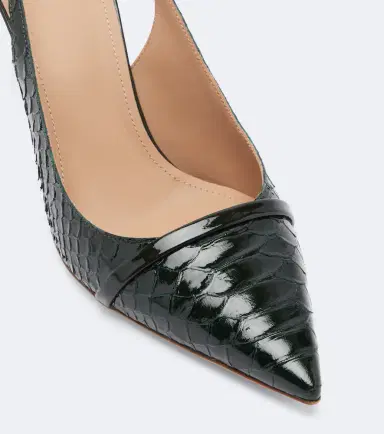 Malone Souliers Schiffer patent leather slingback pumps | Thumbnail 4 Malone Souliers Schiffer patent leather slingback pumps | Thumbnail 4