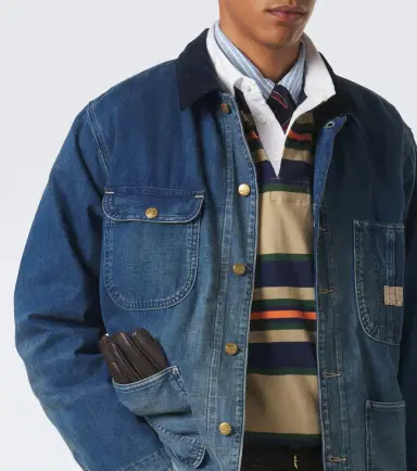 Polo Ralph Lauren Corduroy-trimmed denim jacket | Thumbnail 5 Polo Ralph Lauren Corduroy-trimmed denim jacket | Thumbnail 5
