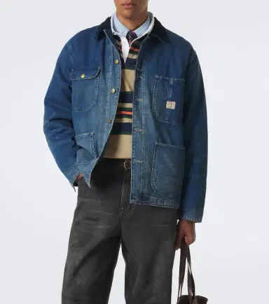 Polo Ralph Lauren Corduroy-trimmed denim jacket | Thumbnail 8 Polo Ralph Lauren Corduroy-trimmed denim jacket | Thumbnail 8