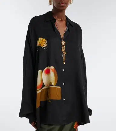 Dries Van Noten Printed shirt | Thumbnail 2 Dries Van Noten Printed shirt | Thumbnail 2