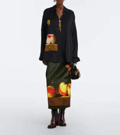 Dries Van Noten Printed shirt | Thumbnail 5 Dries Van Noten Printed shirt | Thumbnail 5
