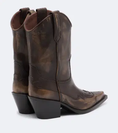 Paris Texas Dakota distressed leather cowboy boots | Thumbnail 3 Paris Texas Dakota distressed leather cowboy boots | Thumbnail 3