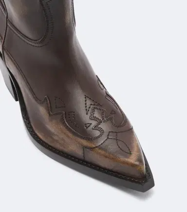 Paris Texas Dakota distressed leather cowboy boots | Thumbnail 4 Paris Texas Dakota distressed leather cowboy boots | Thumbnail 4