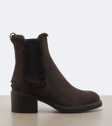 Tod's Shearling-lined suede ankle boots | Thumbnail 4 Tod's Shearling-lined suede ankle boots | Thumbnail 4