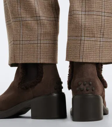 Tod's Shearling-lined suede ankle boots | Thumbnail 5 Tod's Shearling-lined suede ankle boots | Thumbnail 5