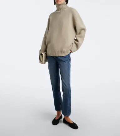 TOTEME Oversized wool turtleneck sweater | Thumbnail 6 TOTEME Oversized wool turtleneck sweater | Thumbnail 6