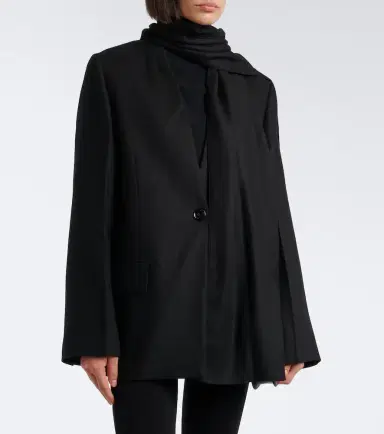 TOTEME Tie-neck blazer | Thumbnail 4 TOTEME Tie-neck blazer | Thumbnail 4