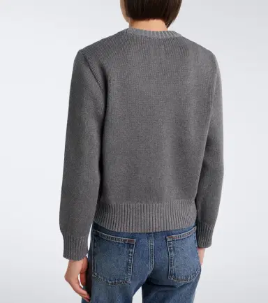 TOTEME Wool and cotton sweater | Thumbnail 2 TOTEME Wool and cotton sweater | Thumbnail 2
