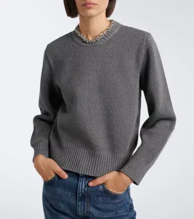 TOTEME Wool and cotton sweater | Thumbnail 5 TOTEME Wool and cotton sweater | Thumbnail 5