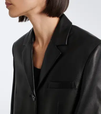TOTEME Leather blazer | Thumbnail 2 TOTEME Leather blazer | Thumbnail 2