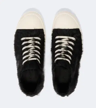 Rick Owens Low Sneaks calf hair sneakers | Thumbnail 5 Rick Owens Low Sneaks calf hair sneakers | Thumbnail 5